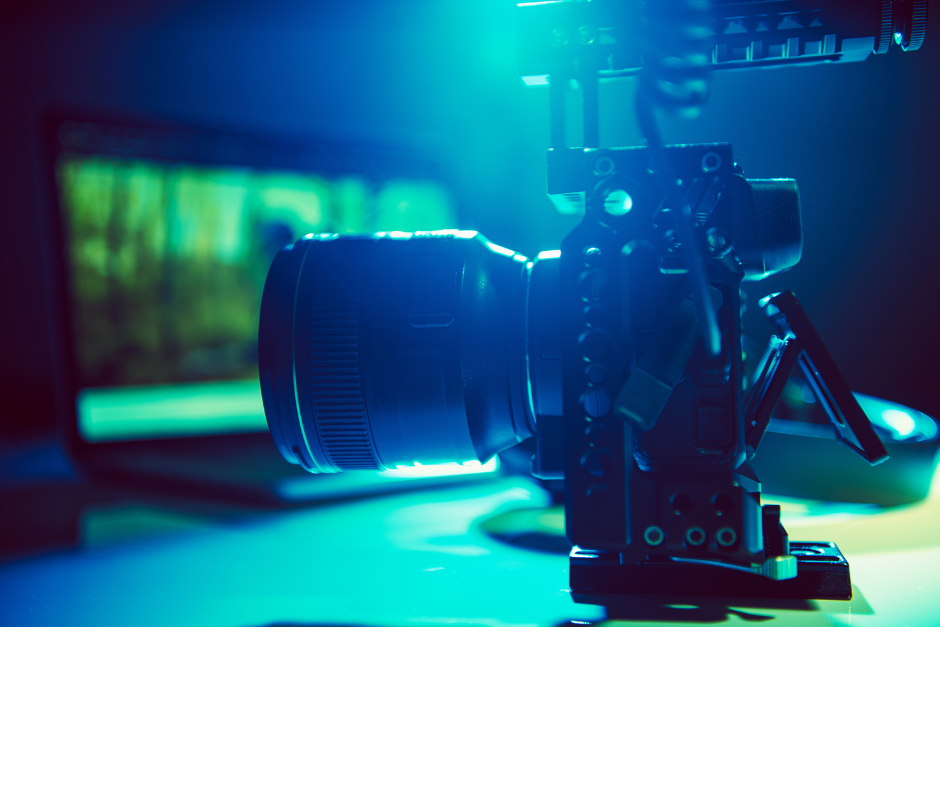 Camera with Blue hue